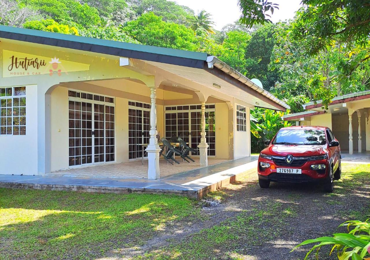 Hutiarii House & Car & Excursions Raiatea Villa Tevaitoa Eksteriør billede
